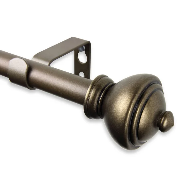 Rod Desyne Savannah Curtain Rod Antique Gold