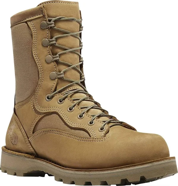 Men's Danner 8 inch Gore-Tex Marine Expeditionary Boot - Size: 7 Narrow, Beige