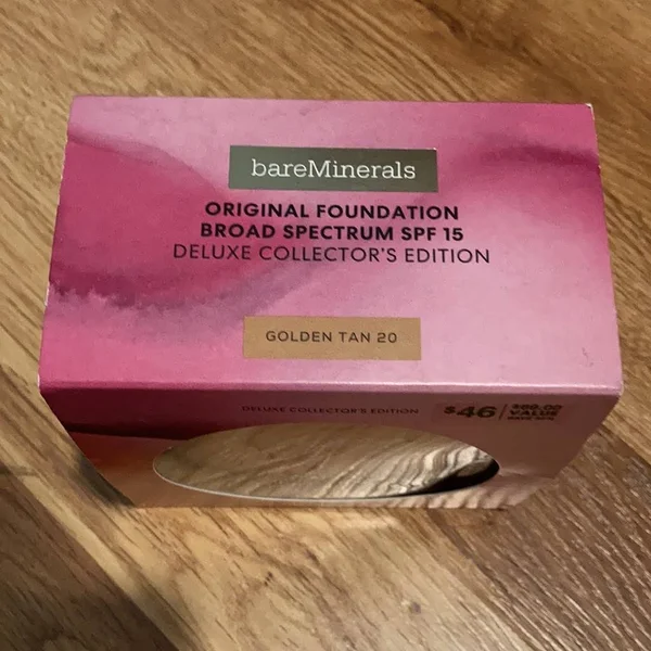 Bareminerals Deluxe Collector&s Edition Original Foundation Broad Spectrum SPF 15 - Golden Tan
