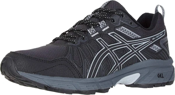 Asics Women's Gel-Venture 7 Trail Running Shoes - Black