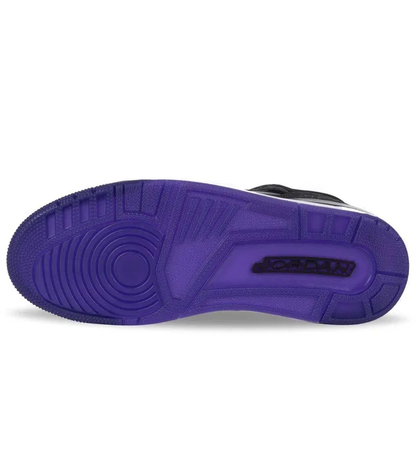 Jordan Spizike Black Court Purple