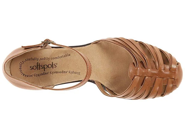 Women's Softspots Tatianna, Adult, Size: 7 WW, Light Tan