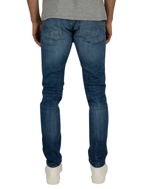 G Star Raw Revend Skinny Jeans Blue