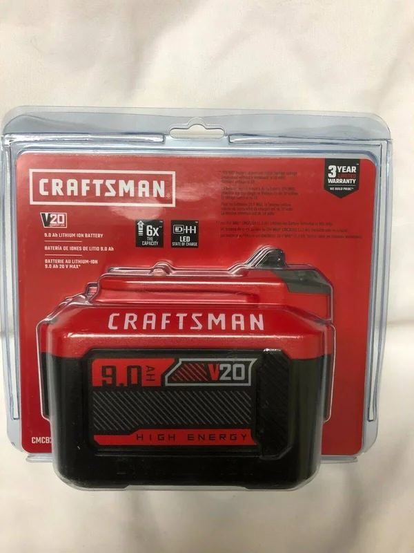 Craftsman V20 9.0 Ah Lithium-Ion Battery Cmcb209