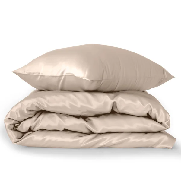 22 Momme Silk Duvet Cover - Sand, Mulberry Park Silks