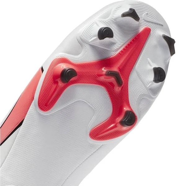 Nike Men's Mercurial Vapor 13 Academy FG/MG White/Flash/Crimson - 11