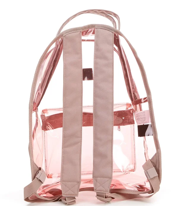 Herschel Supply Co. Nova Clear Mid Volume Backpack Ash Rose/ Clear