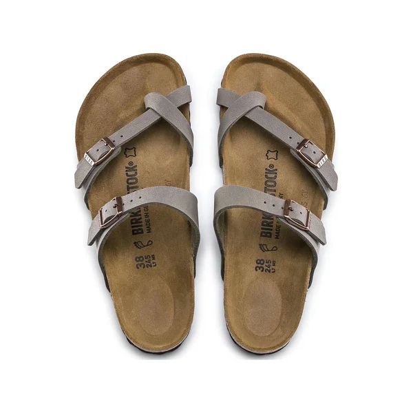 Birkenstock Women's Mayari (41 Stone Birkibuc)