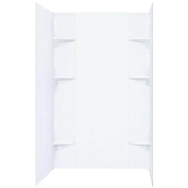 Mustee White Shower Wall Set 260WHT