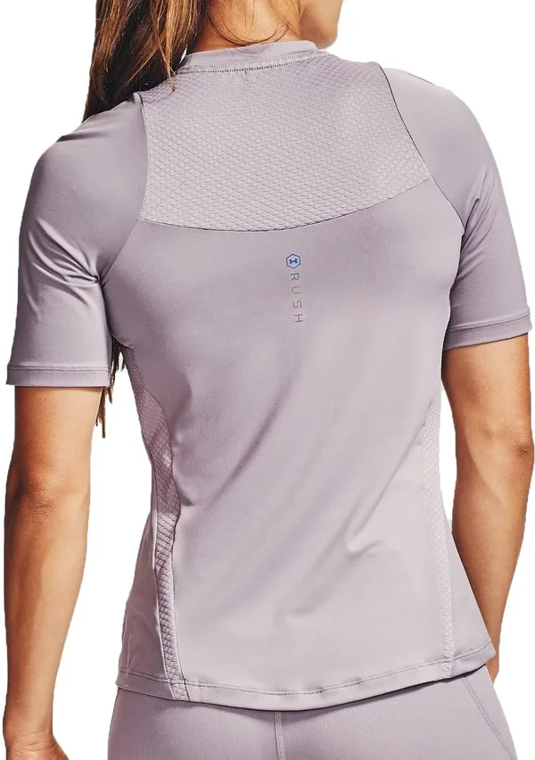 Under Armour Rush Women's T Shirt - Purple - Large
