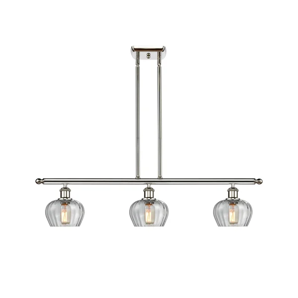 Innovations Lighting 516-3I-PN-G92 Fenton - 3 Light Island Polished