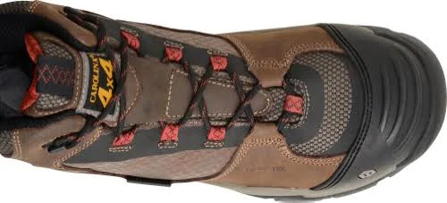 Carolina Men's CA4551 5x22 Waterproof Composite Toe 4x4 Hiker - Size: 14, Dark Brown Leather