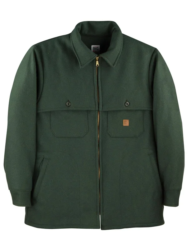 Big Bill 24 oz. Wool Jacket - Green, XL