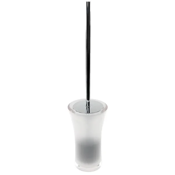 Nameeks AU33 Gedy Free Standing Toilet Brush Holder Transparent