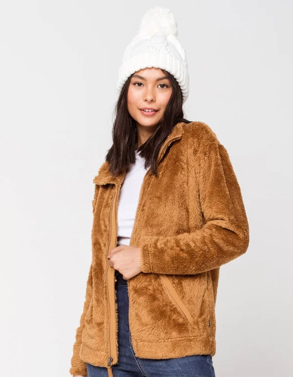 The North Face Furry Fleece 2.0 Jacket Women's - Cedar Brown - Medium
