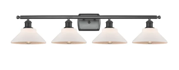 Innovations Lighting 516-4W-BK-G131 Orwell - 4 Light Bath Vanity