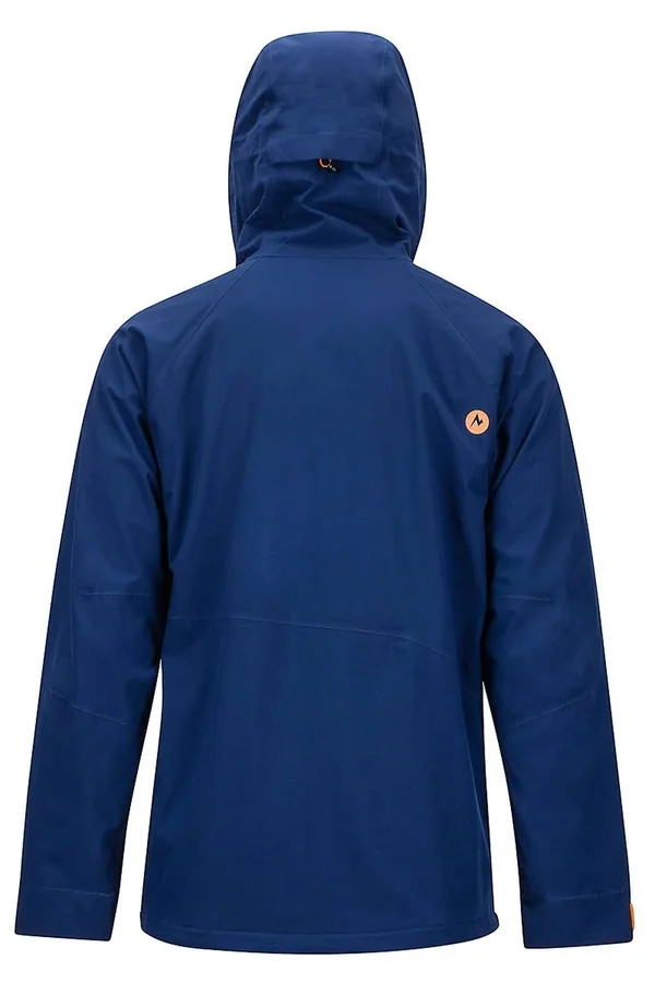 Marmot Men's Castle Peak Jacket - XL - Arctic Navy - Hawaiian Sunset