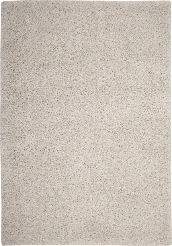 Abacasa Comfort Shag Area Rug - White