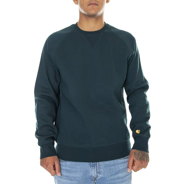 Carhartt WIP Chase Sweatshirt - Frasier, Gold - XL - Men