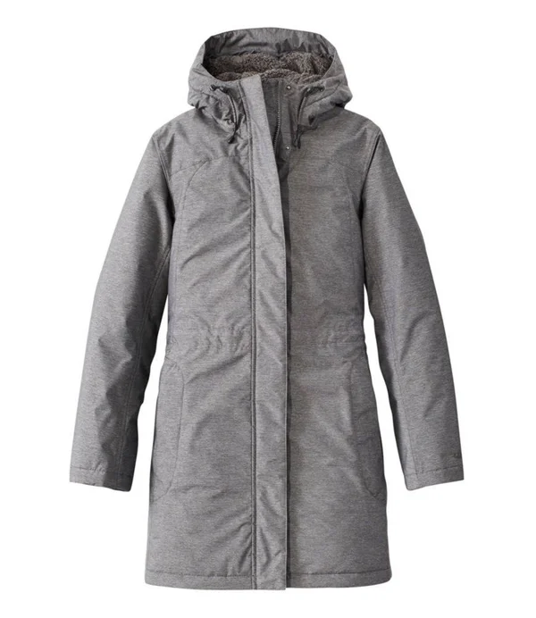 Women's Plus Size Winter Warmer Coat Gray 2x - L.L.Bean
