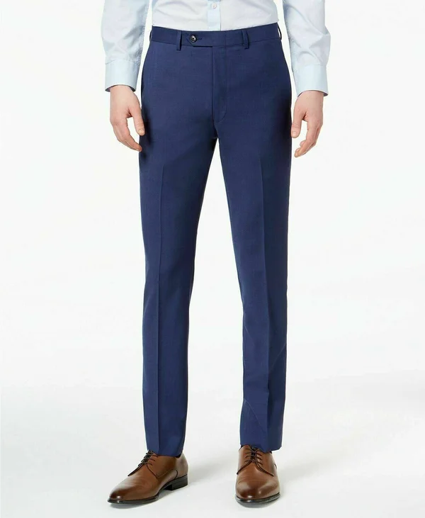 Calvin Klein Men's Skinny-Fit Infinite Stretch Suit Jacket - Blue