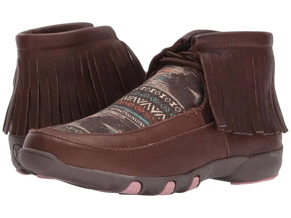 Roper Casual Shoes Womens Santa Fe 09-021-1781-2071 BR Brown