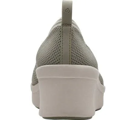 Clarks Cloudsteppers Women's Step Rose Fern Shoes - Dusty Olive Textile