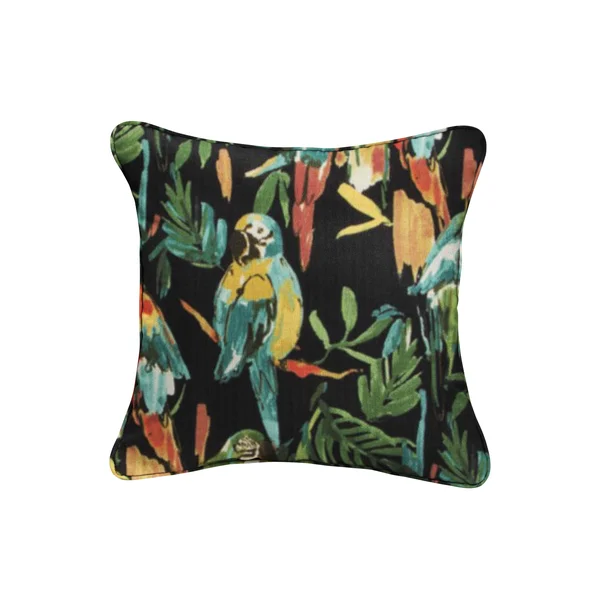 Indoor/Outdoor Develin Hightown Amazon Single Corded Square Pillow - 18x22 x 18x22