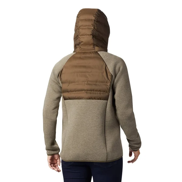Columbia Women's Northern Comfort Hybrid Hoodie - Large - Olive Green