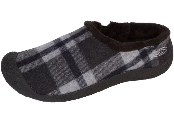 Keen Women's Howser Slide - 6.5 - Black Plaid, Black