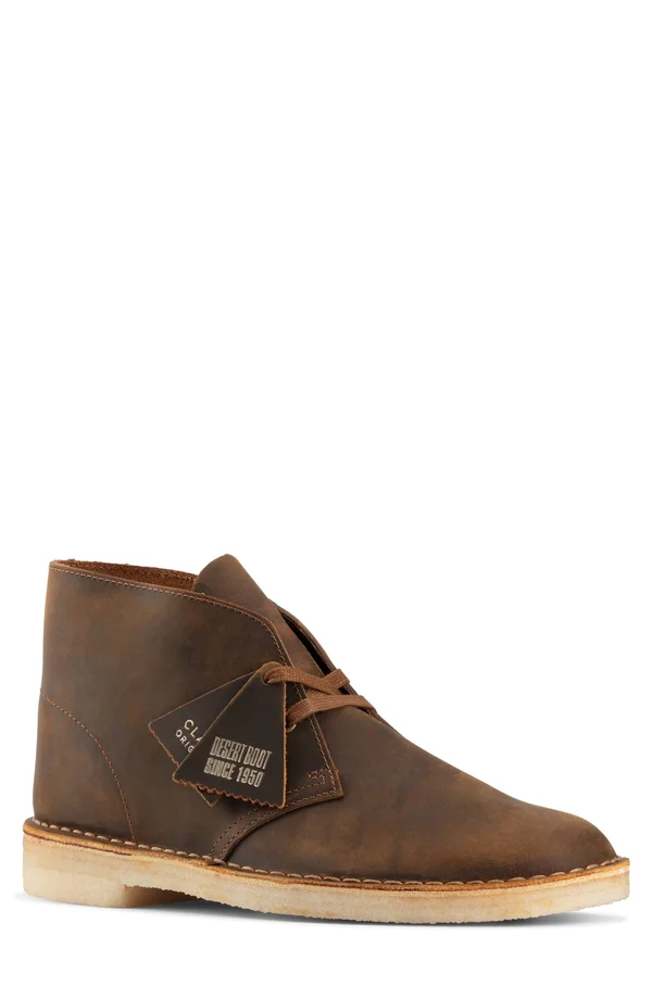 Clarks Mens Desert Boot Rust Suede Size 11