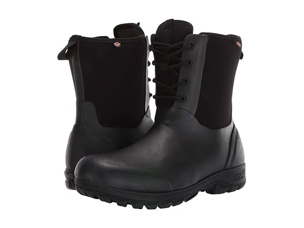 Bogs Men's Sauvie Snow Boot - 10 - Black