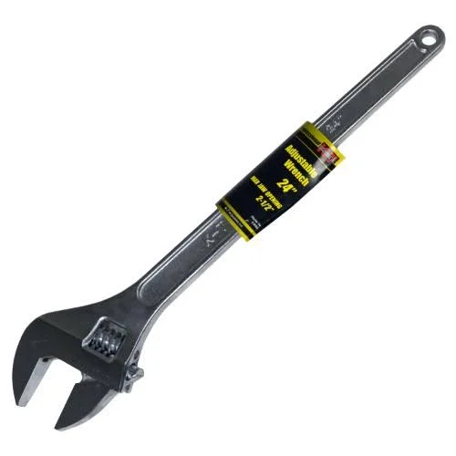 K-T Industries 3-8600 Adjustable Wrench, 24-Inch