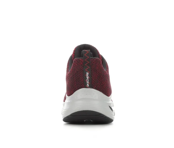 Skechers Men's Arch Fit Paradyme Sneaker, Red/Black