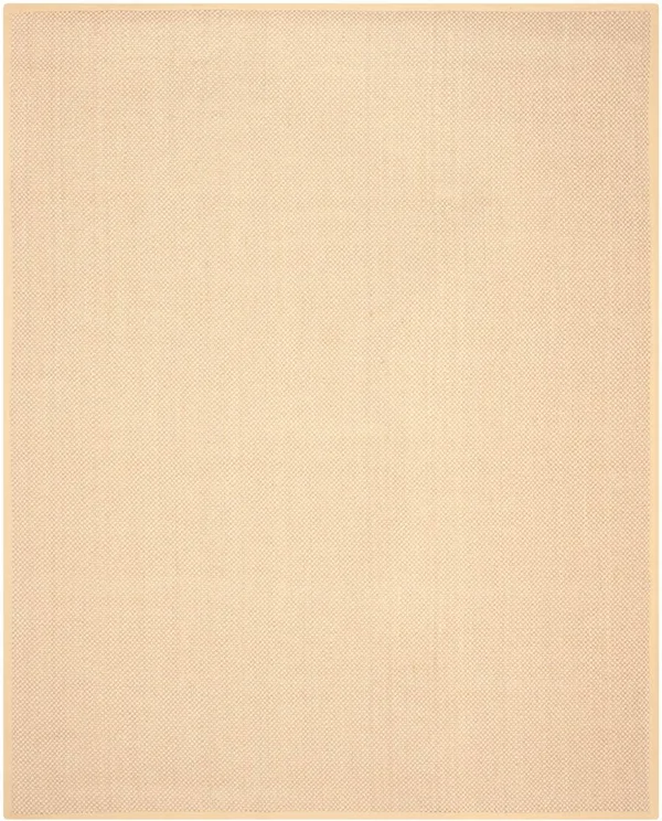 Safavieh NF443A Natural Fiber Maize - Wheat Area Rug - 10' x 14'