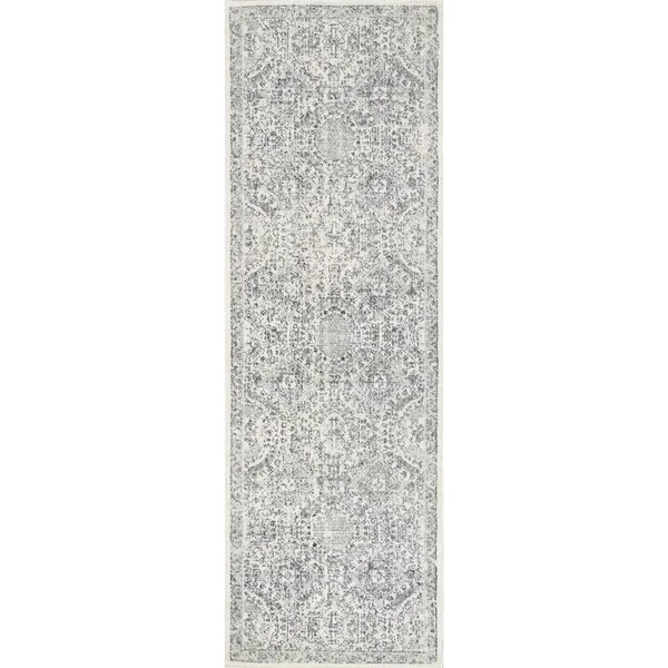 nuLOOM Minta Vintage Area Rug - 4& Round, Blue