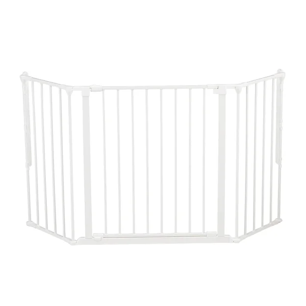 BabyDan Flex Gate Medium 35.4 inch - 57.5 inch - White