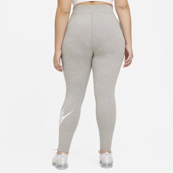 Nike Womens Plus Size Essential Leggings 2.0 - Grey/White