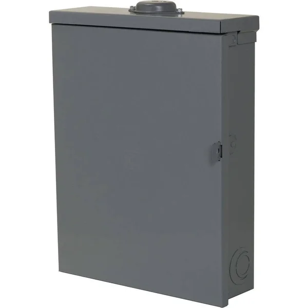 Square D HOM1224M100PRB Homeline Outdoor Main Breaker Load Center, 100 Amp, 12-Space 24-Circuit