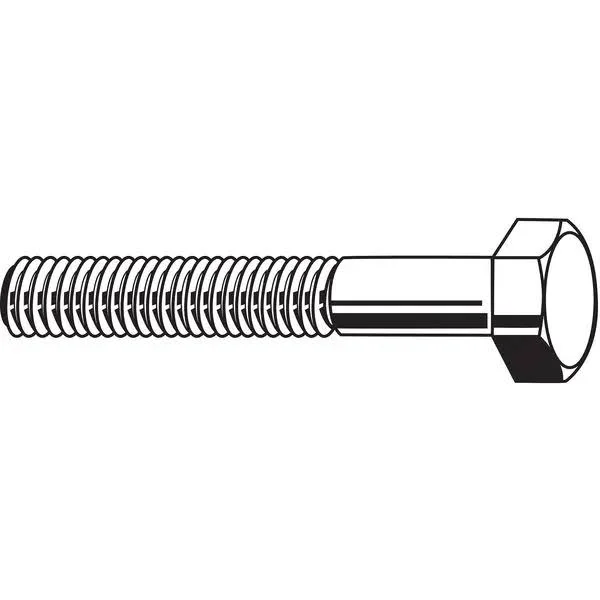 Fabory U51007.062.0175 5/8 inch-18 18-8 Hex Head Cap Screw, Stainless Steel, Pk 10