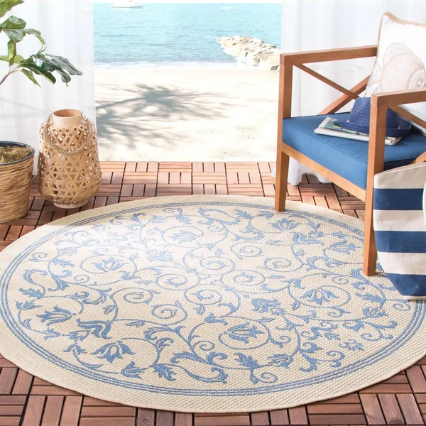 Safavieh Courtyard CY2098-3201 6&7x22 x 6&7x22 Square Natural - Terra Area Rug