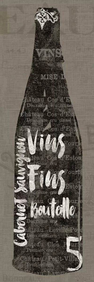 Sue Schlabach 3-Piece Canvas Print Set - Linen Wine II ( Food & Drink > Drinks > Wine art)