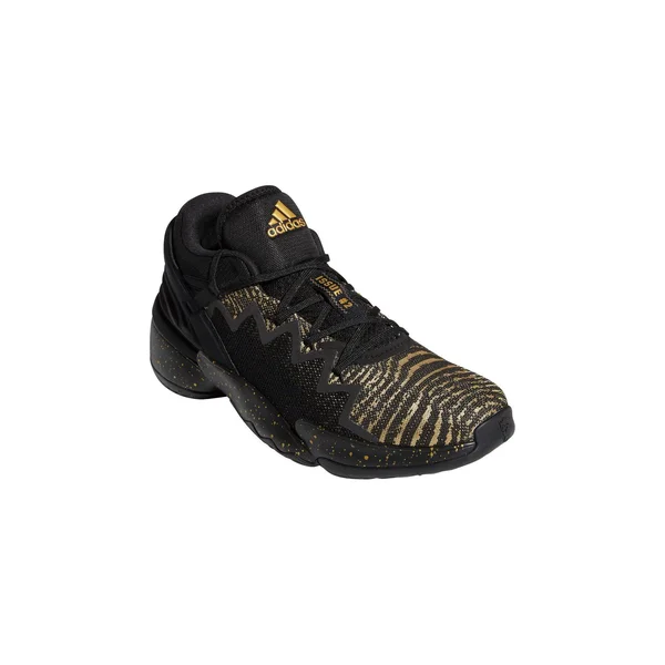Adidas D.O.N. Issue #2 Basketball Shoes Black - Gold- Mens- Size 7.5 M