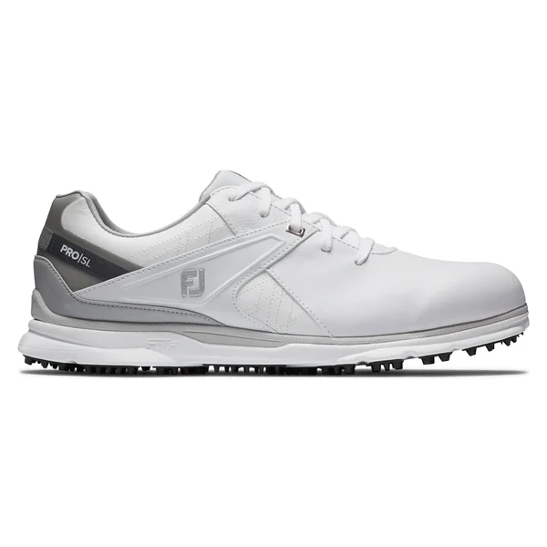 FootJoy Men's Pro|SL Spikeless Golf Shoes Size 7.5 - White/Gray