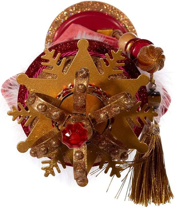 Kurt Adler 18x22 Hollywood Coral King Nutcracker
