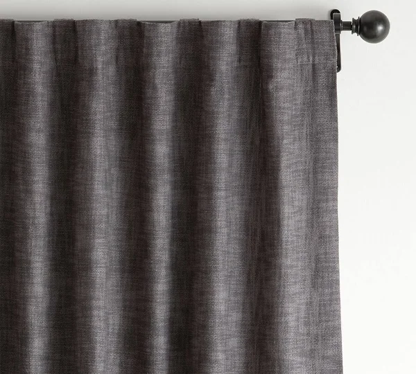Seaton Textured Blackout Curtain - 50 x 96