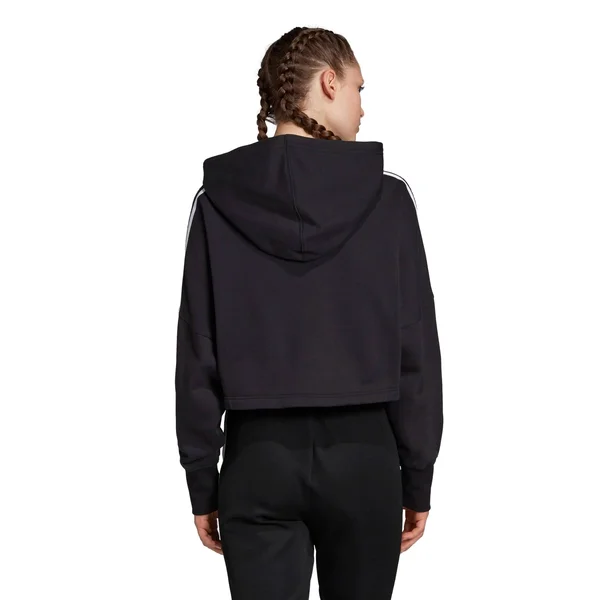Adidas Cropped Hoodie Black