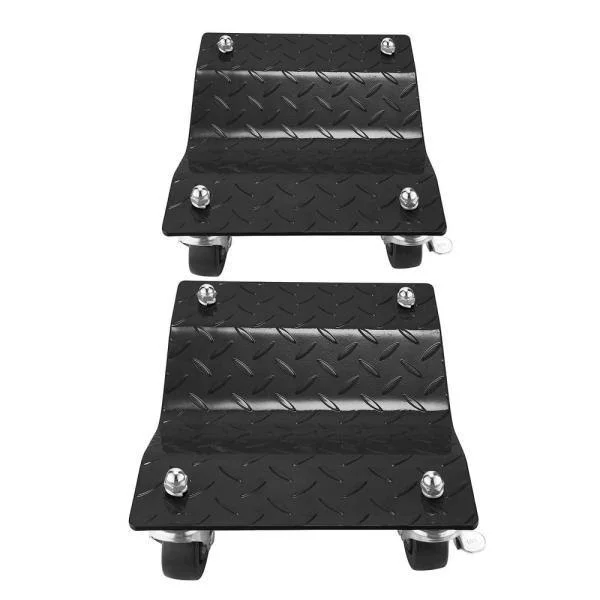 Pentagon Tool 1 - 500 lbs. Capacity Steel Premium Car Tire Dolly (2-Pack)
