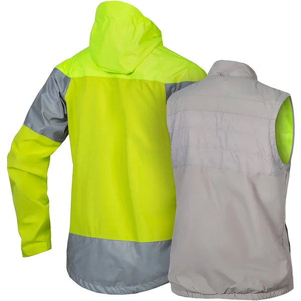 Endura Urban Luminite 3 in 1 WP Jacket II - XL - Hi Viz Yellow