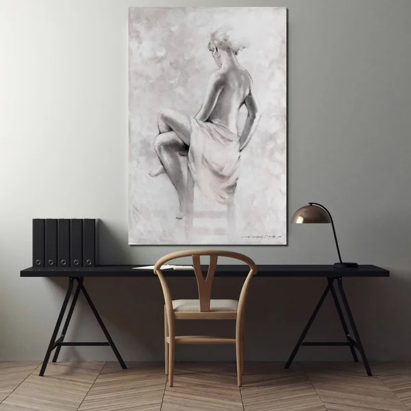 Soft Rhapsody II -Premium Gallery Wrapped Canvas - 12 x 18
